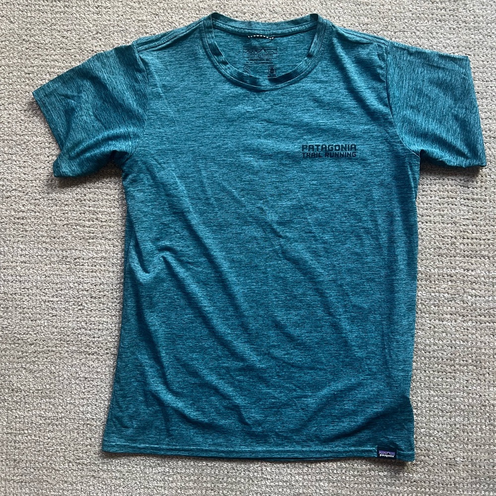 Patagonia Women’s Capilene Trail Running Shirt Small Green